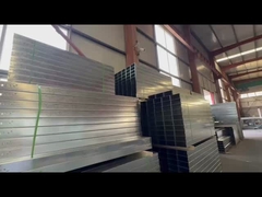 Προσαρμοσμένο χάλυβα Τύπος τρύπα καλωδίων Δίσκος ρυθμιζόμενο ύψος Ασημένιο φινίρισμα τοίχος τοποθετημένο