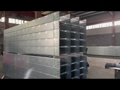 Ασημένια σκάλα τύπου καλωδίων Δίσκος στρέφεται Δίσκοι σταυρώνονται για αντοχή στη διάβρωση και την αντοχή στη φωτιά